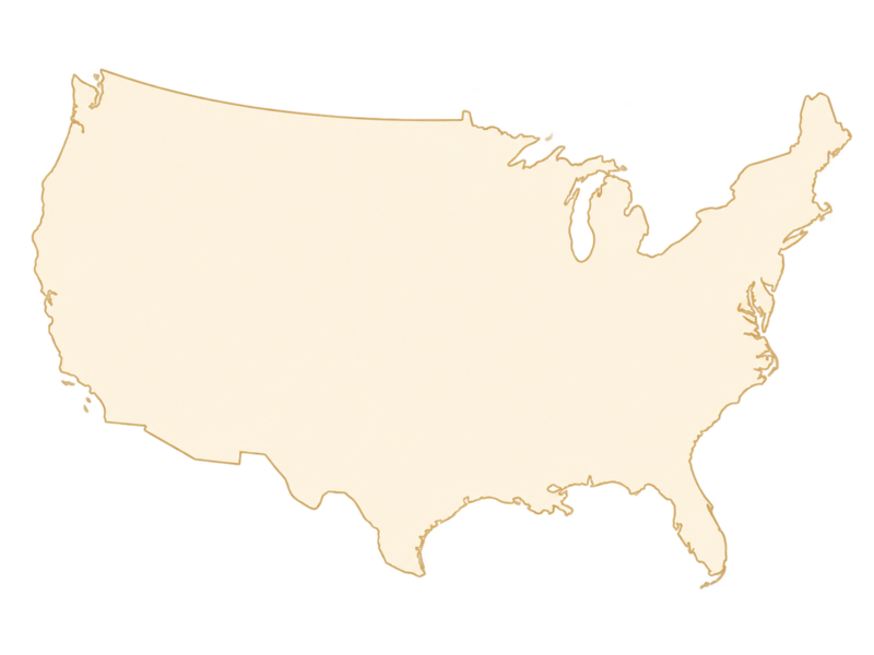 Map of the United States